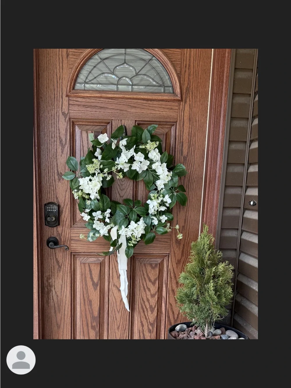 Hydrangea Wreath Cream - Threshold™ designed with Studio McGee